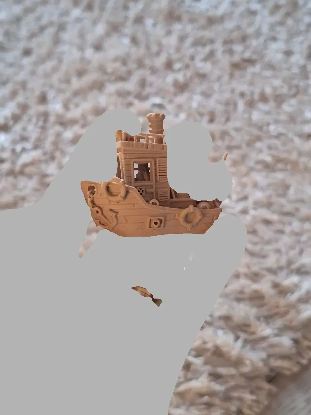 Benchy de alto detalle – 10.º aniversario, vista 2