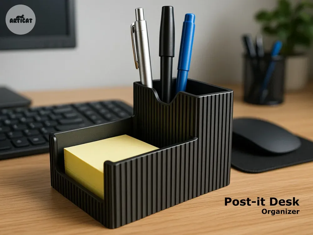 Organizador de escritorio post-it, vista 1