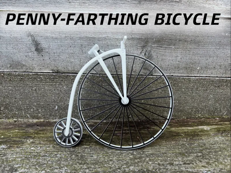 Bicicleta Penny-Farthing: ¿Por qué la rueda grande?, vista 1