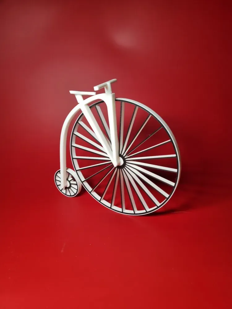 Bicicleta Penny-Farthing: ¿Por qué la rueda grande?, vista 3