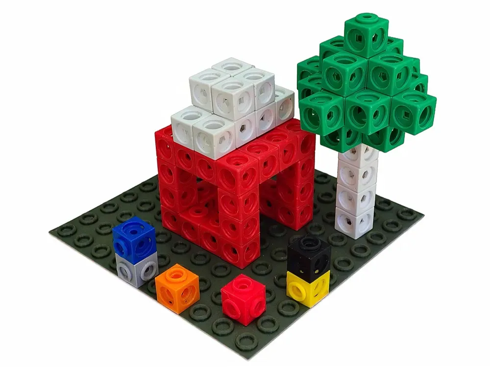 Cubos a presión (2 x 2 cm), vista 1
