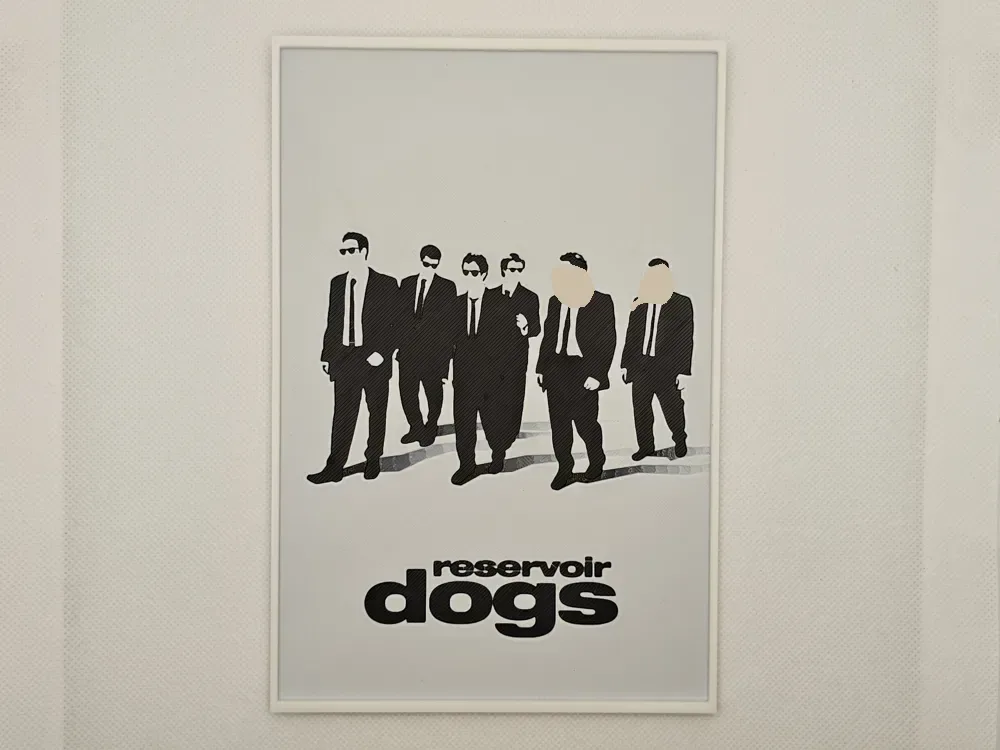Perros reservorio (1992) - póster de película, vista 1