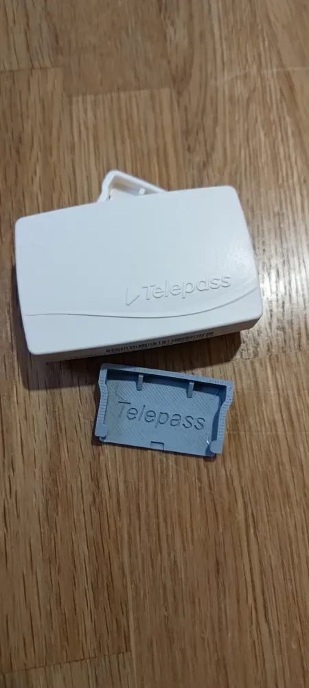 Soporte Europeo Telepass 2025 para aplicación en parabrisas, vista 3