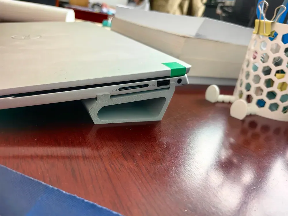 Soporte para computadora portátil ultraeficiente (diseñado a medida para Dell Inspiron 16), vista 3
