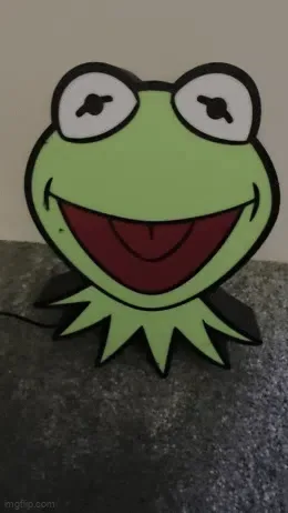 Caja de luz Kermit La Rana, vista 1