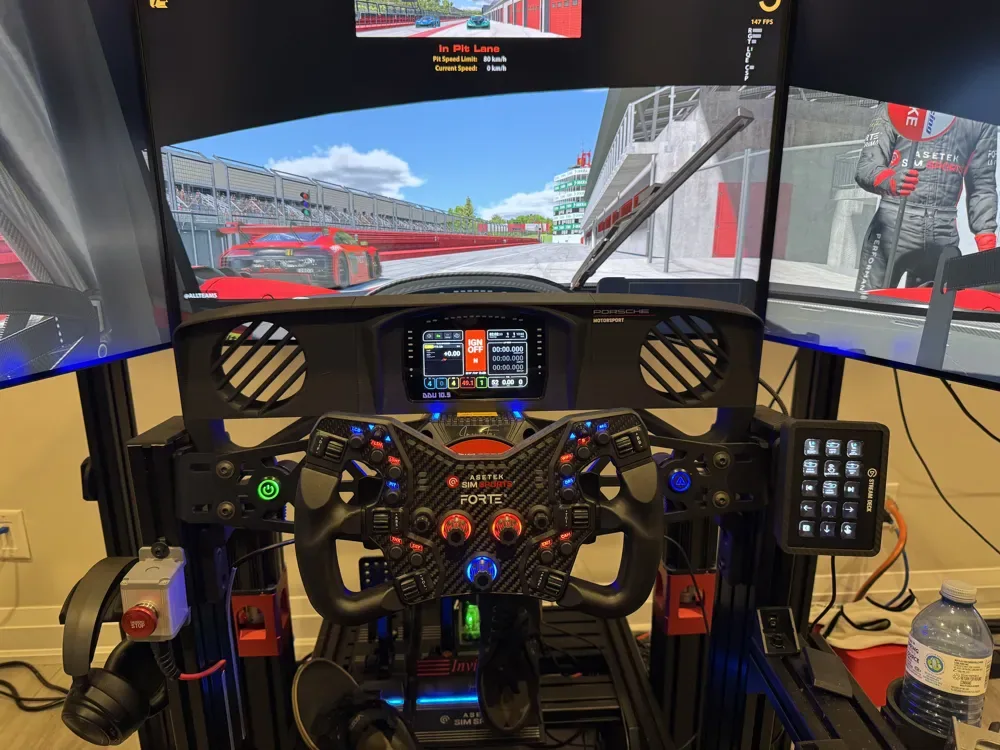 Tablero Sim Rig, vista 3