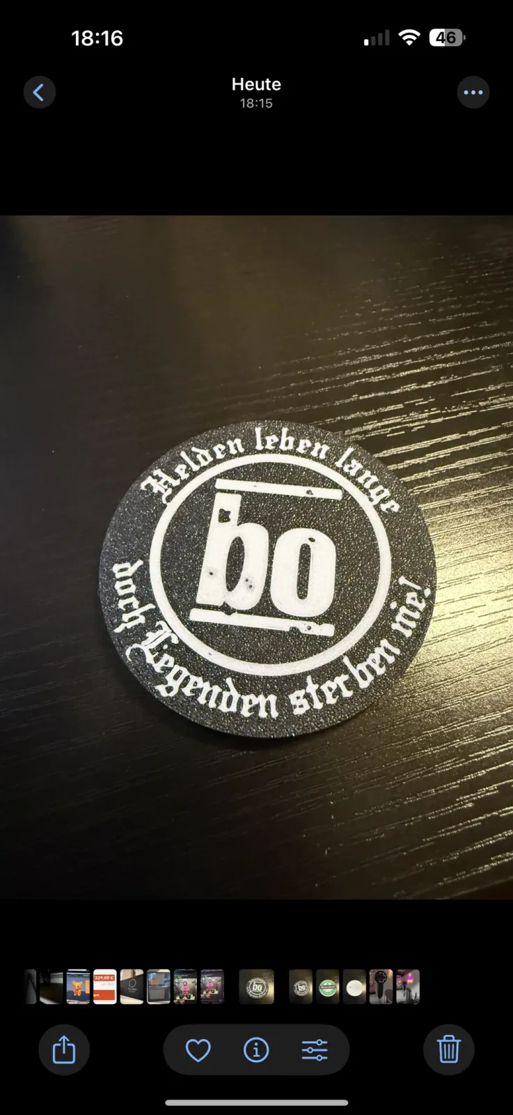 Inserto para manija de grifo Böhse Onkelz - bo, vista 2