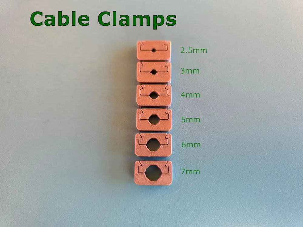 Abrazaderas para cables, vista 2
