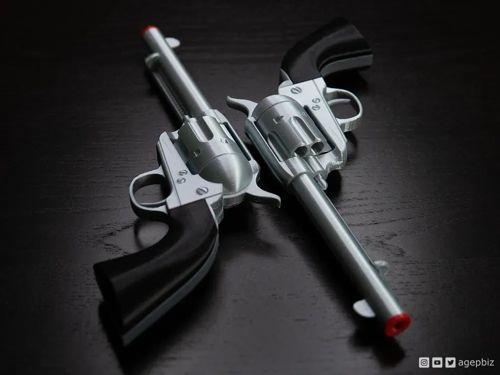 Revólver Cattleman - Revólver del ejército de acción simple Colt modelo 1873, vista 2