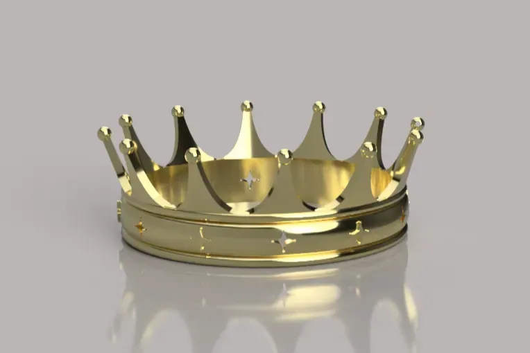 La corona de un rey, vista 3
