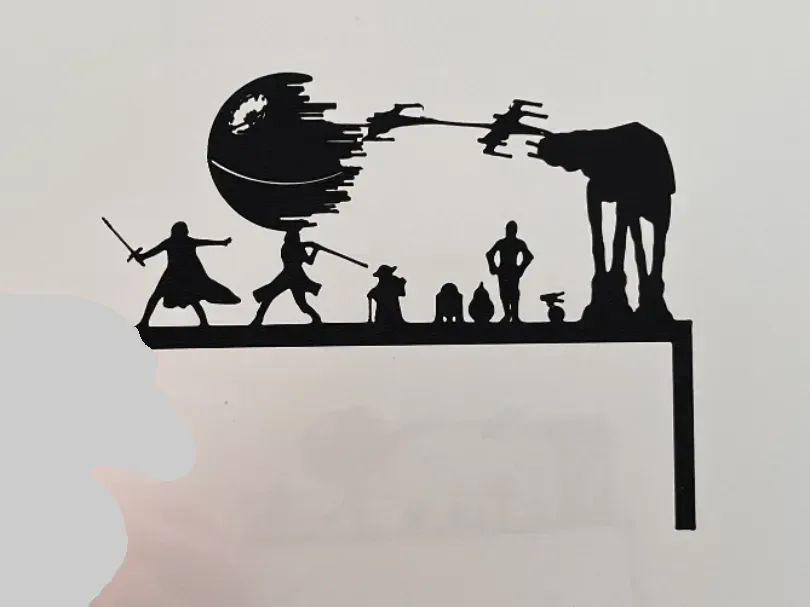 Puerta de esquina - Star Wars, vista 1