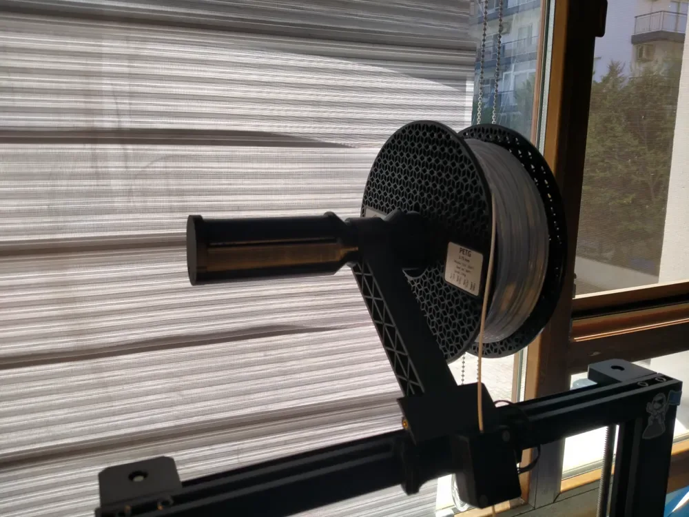 Portacarretes con rodillos para Ender 3 S1 para impresión 3D, vista 1