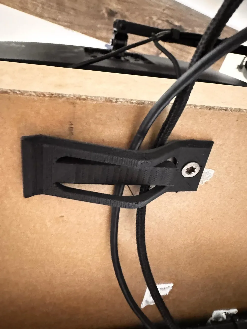 Clip universal para cables para impresión 3D, vista 3