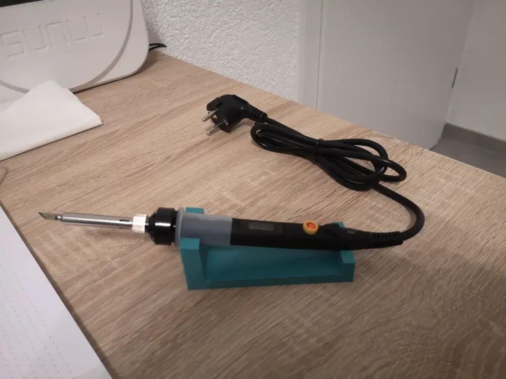 Soporte para cautín para impresión 3D, vista 1