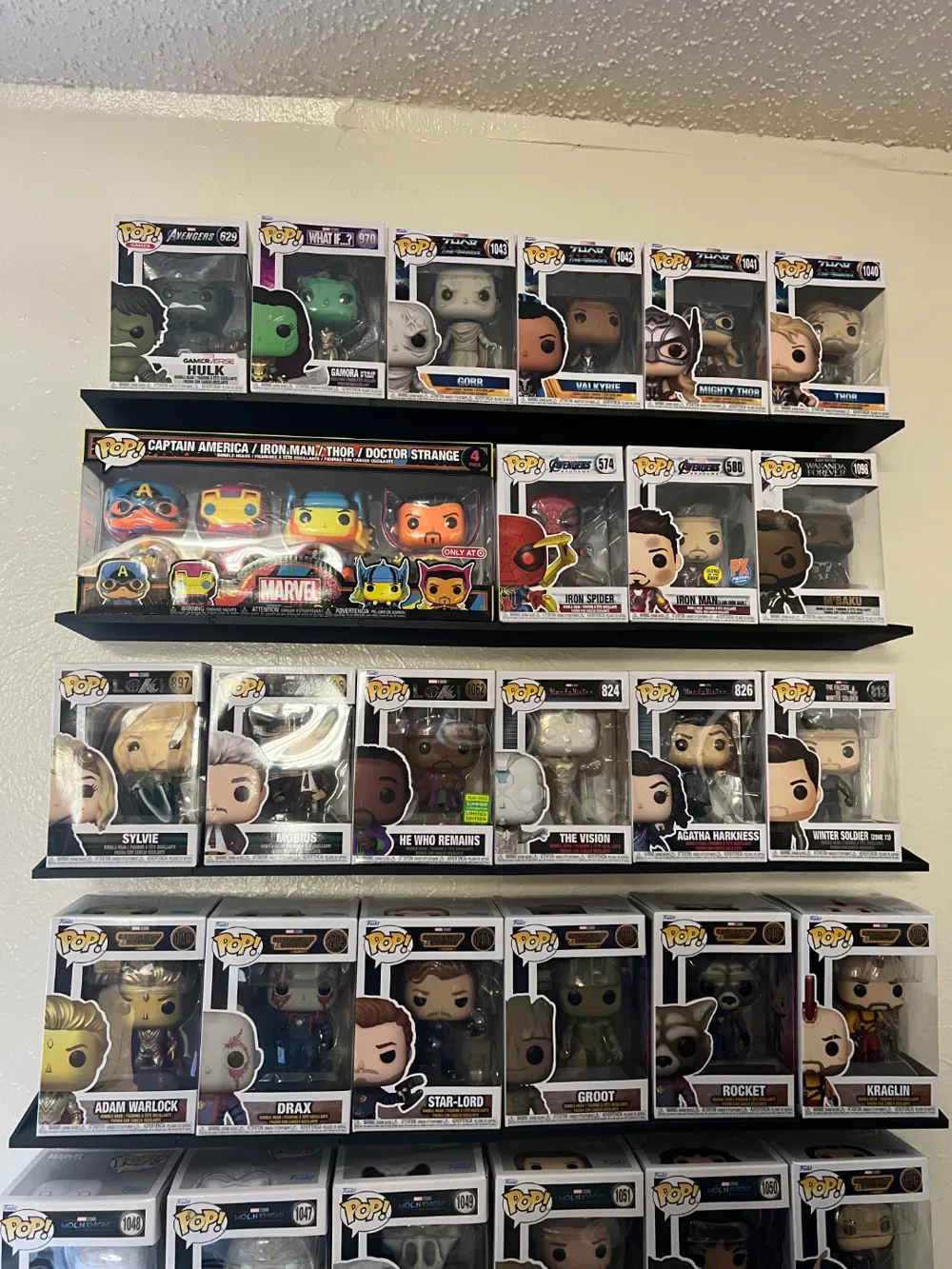 Estantes Funko Pop conectables para impresión 3D, vista 1