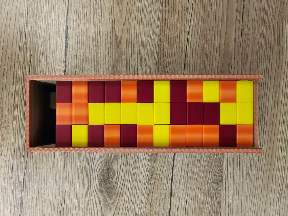 Jenga para impresión 3D, vista 2