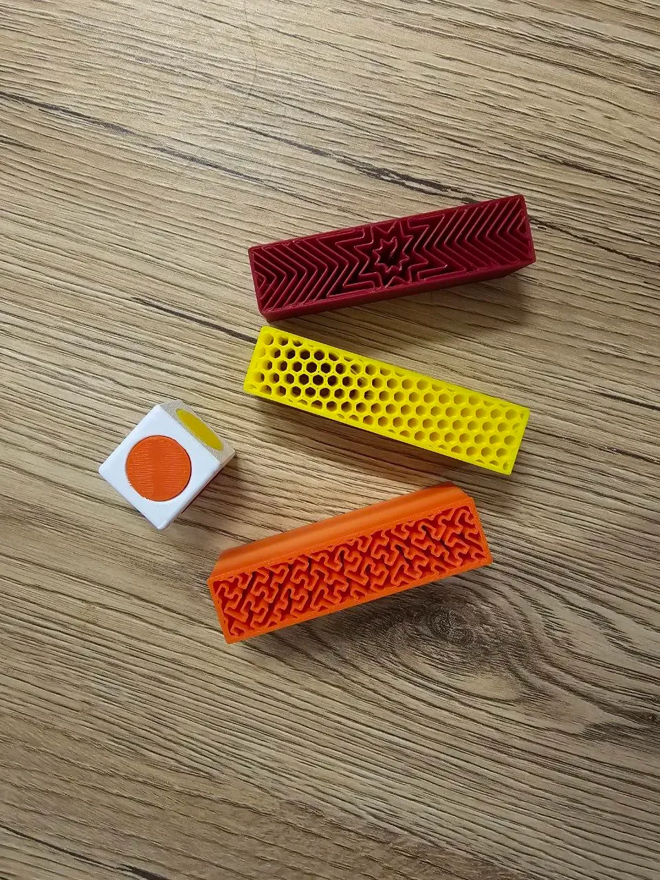 Jenga para impresión 3D, vista 3
