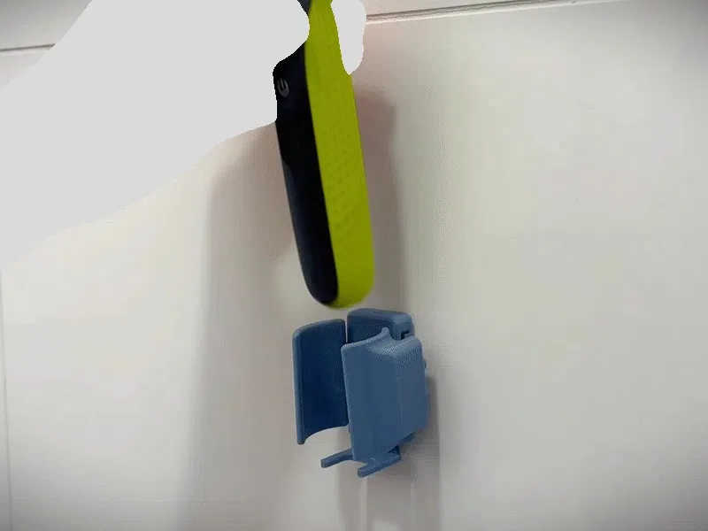 Soporte OneBlade - Autosujeción · Soporte OneBlade para impresión 3D, vista 1