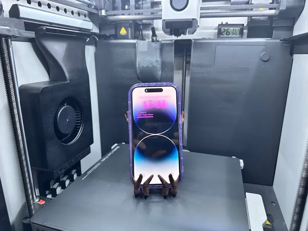 Soporte para teléfono Groot para impresión 3D, vista 2