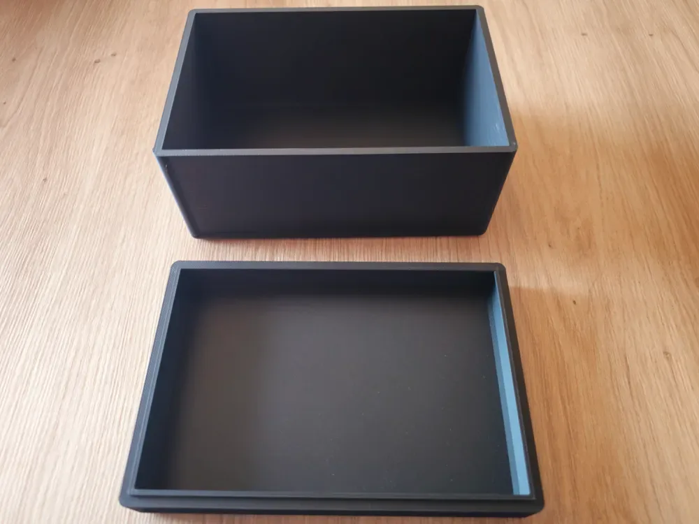 Caja para impresión 3D, vista 1