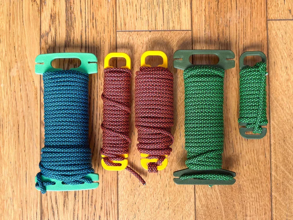 Mini carrete de cuerda de paracaídas, vista 2