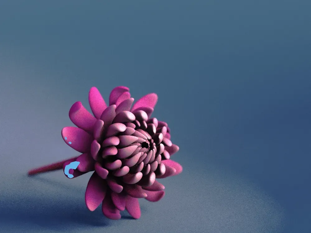 Adorno para el pelo de flor de Morifolium, vista 2