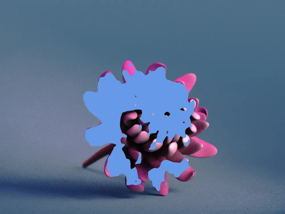 Adorno para el pelo de flor de Morifolium, vista 3