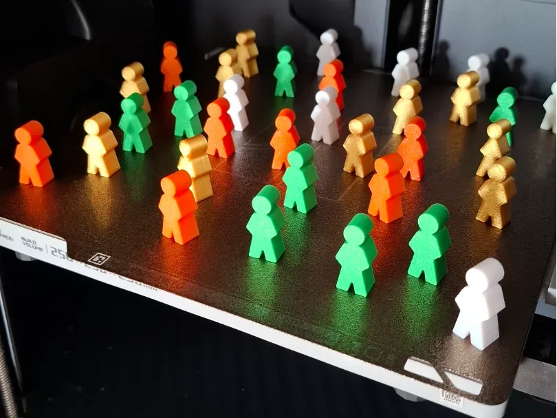 Pawn – Figura de Hombre Estilizado para Juegos de Mesa, vista 1