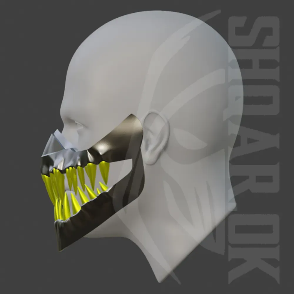 Máscara Kabal de Mortal Kombat 11 - Dark Dome, vista 3