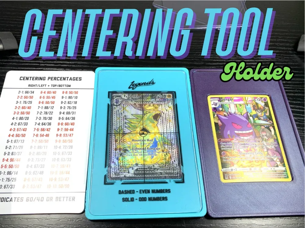 Herramienta de centrado de calificación de Pokémon, vista 1