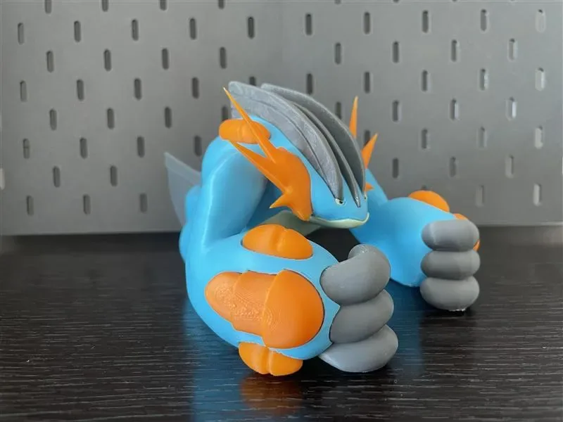 Pokémon Mega Swampert (Impresión de varias partes, sin AMS, 10 CM), vista 3