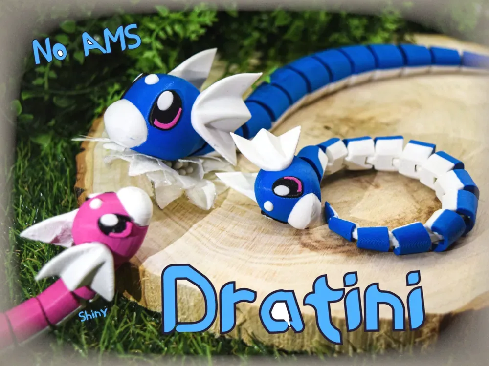 Dratini tambaleante, vista 1