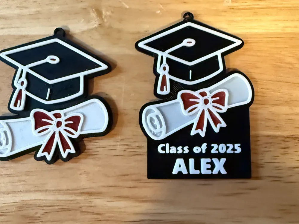 Llavero de Graduación - USO COMERCIAL GRATUITO -, vista 1