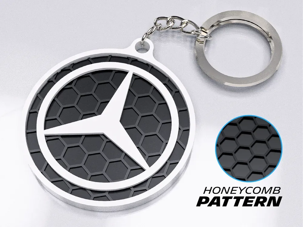 Llavero Mercedes, vista 1