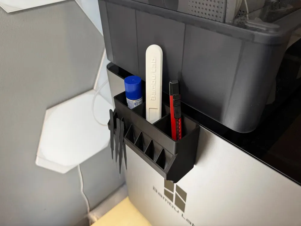 X1C · P1S · P2S - Organizador de herramientas para impresión 3D, vista 3