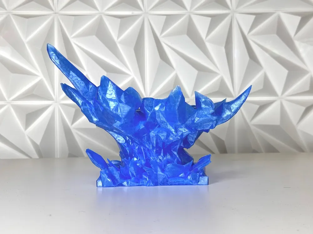Base · soporte para figuras para impresión 3D, vista 2