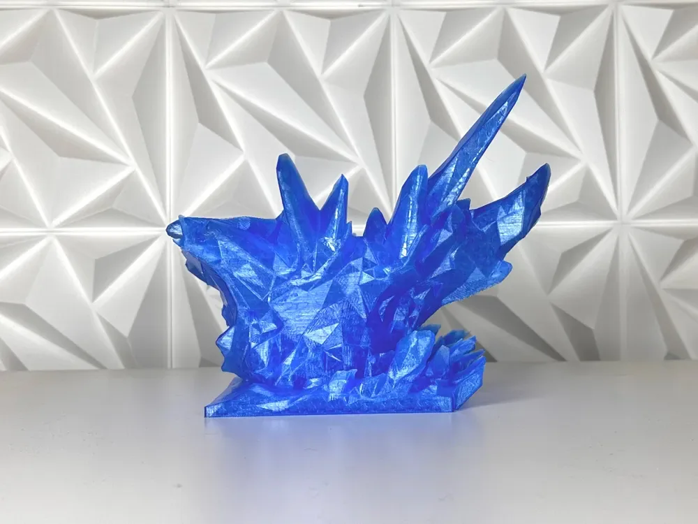 Base · soporte para figuras para impresión 3D, vista 3