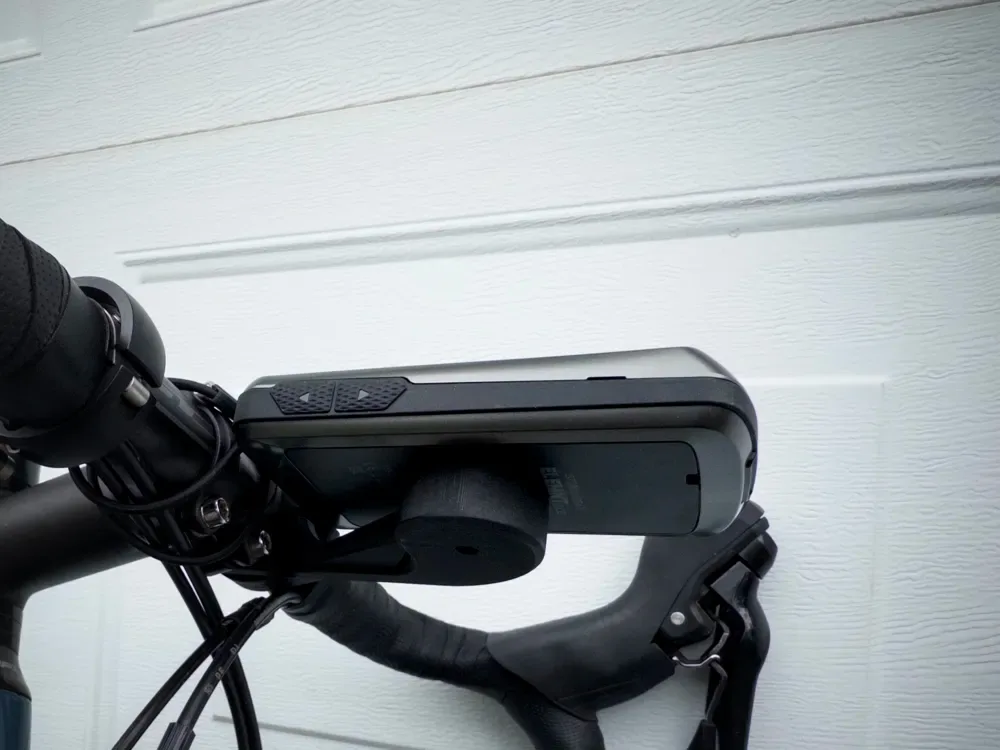 Soporte para bicicleta Wahoo Elemnt ACE para impresión 3D, vista 3