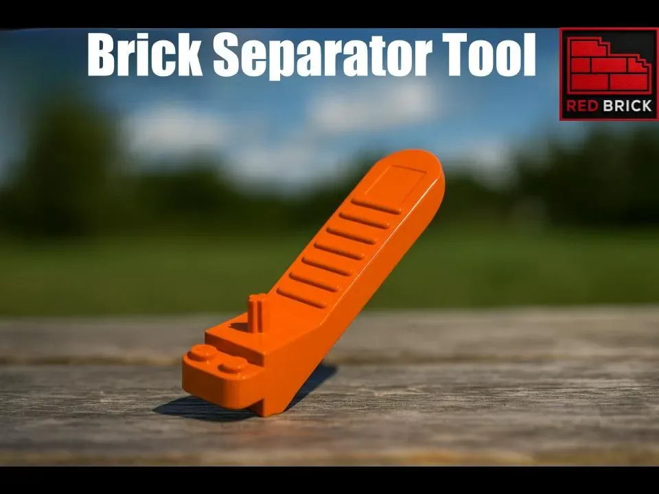 Herramienta separadora de ladrillos para impresión 3D, vista 1