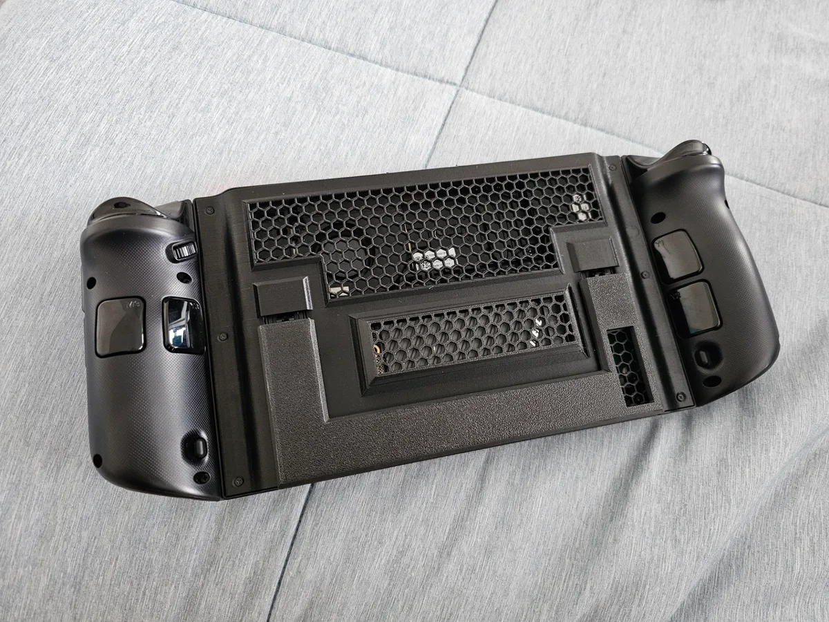 Placa trasera personalizada de Legion Go con soporte para impresión 3D, vista 1