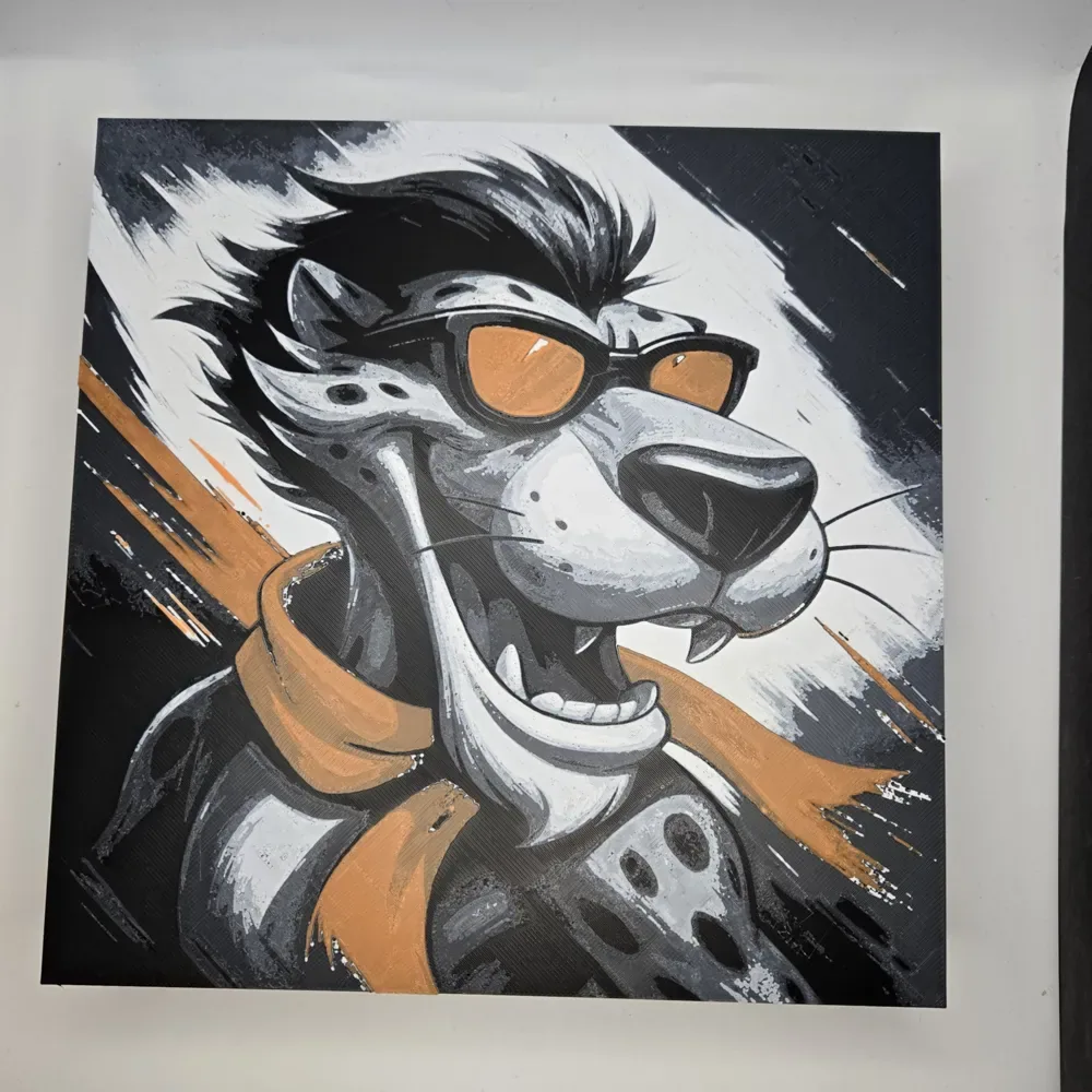 Chester Cheetah Hueforge, vista 2