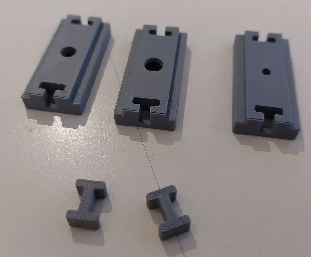 Conjunto de guía de inglete y tuerca para Bosch GTS 254, vista 2