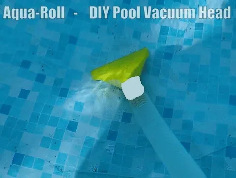 AquaRoll – Cabezal aspirador para piscinas con ruedas, vista 1