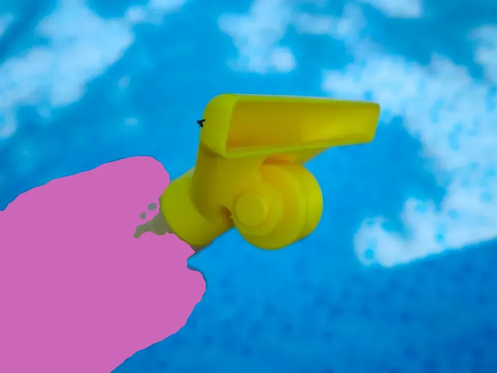 AquaRoll – Cabezal aspirador para piscinas con ruedas, vista 2