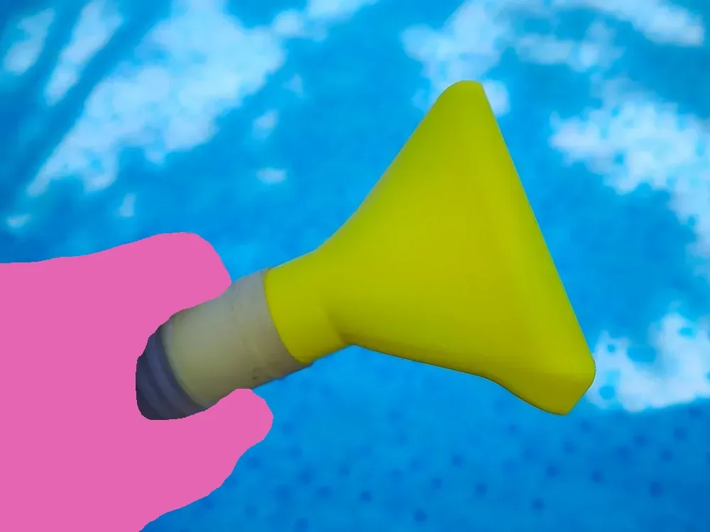 AquaRoll – Cabezal aspirador para piscinas con ruedas, vista 3
