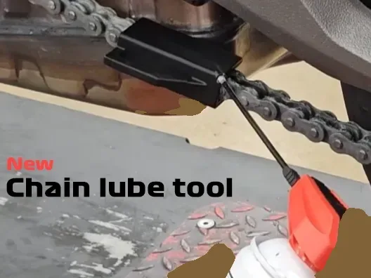Herramienta de lubricación de cadena, vista 1