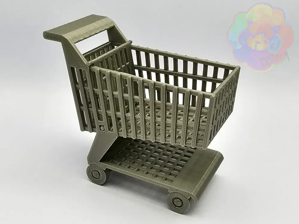 Pequeño carrito de compras (impresión in situ), vista 2