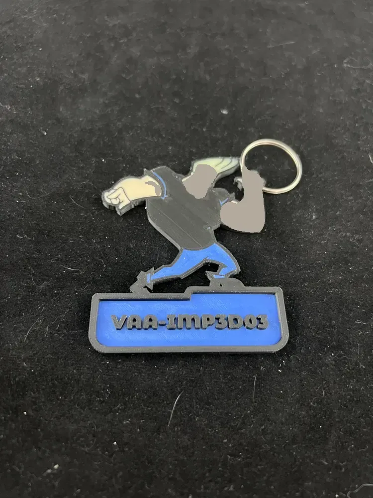 Llavero Personalizable Johnny Bravo, vista 2