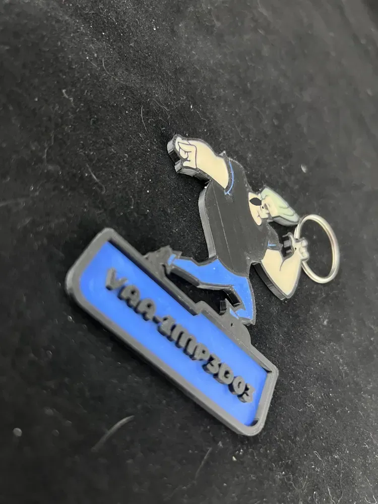 Llavero Personalizable Johnny Bravo, vista 3