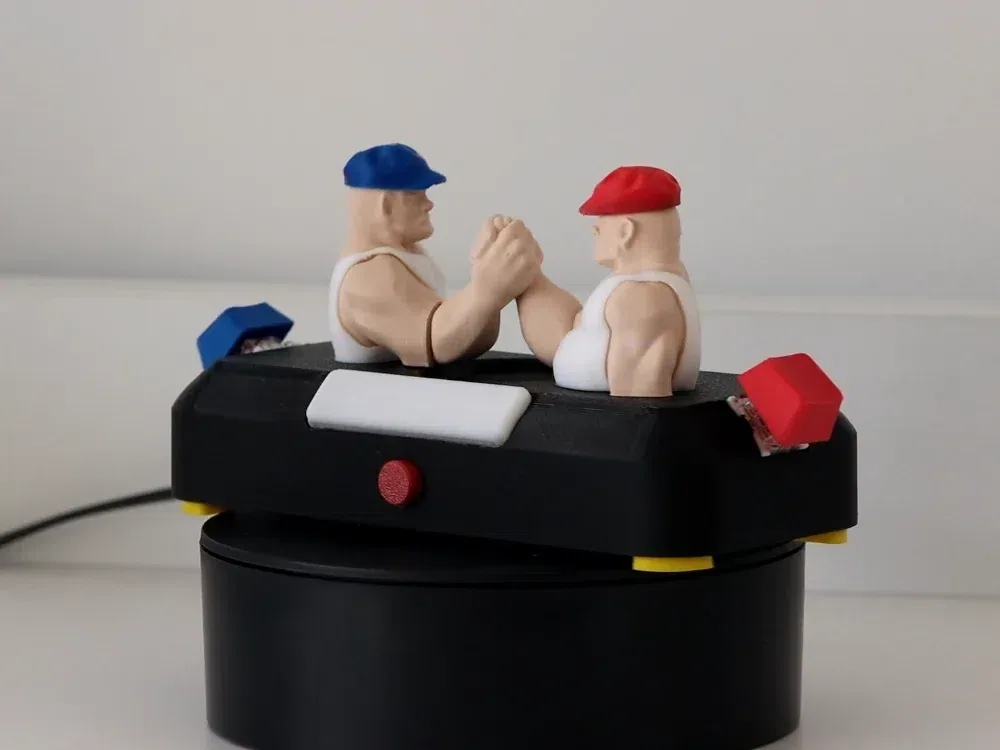 Juego de lucha de brazos, vista 2